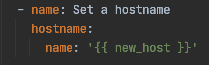 Change the Hostname