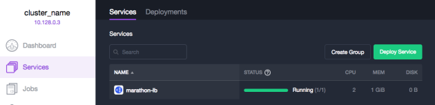 Running Marathon Load Balancer