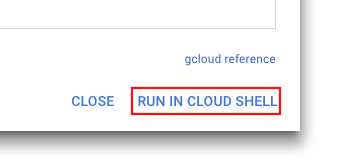 RUN IN CLOUD SHELL Link